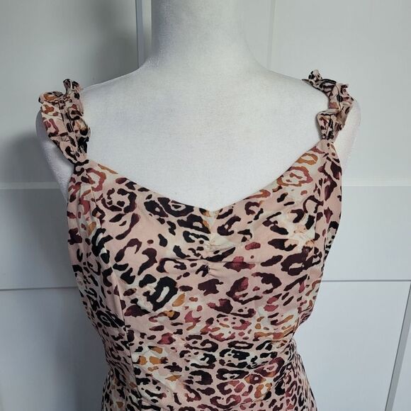 Wild honey animal print romper - Picture 4 of 9
